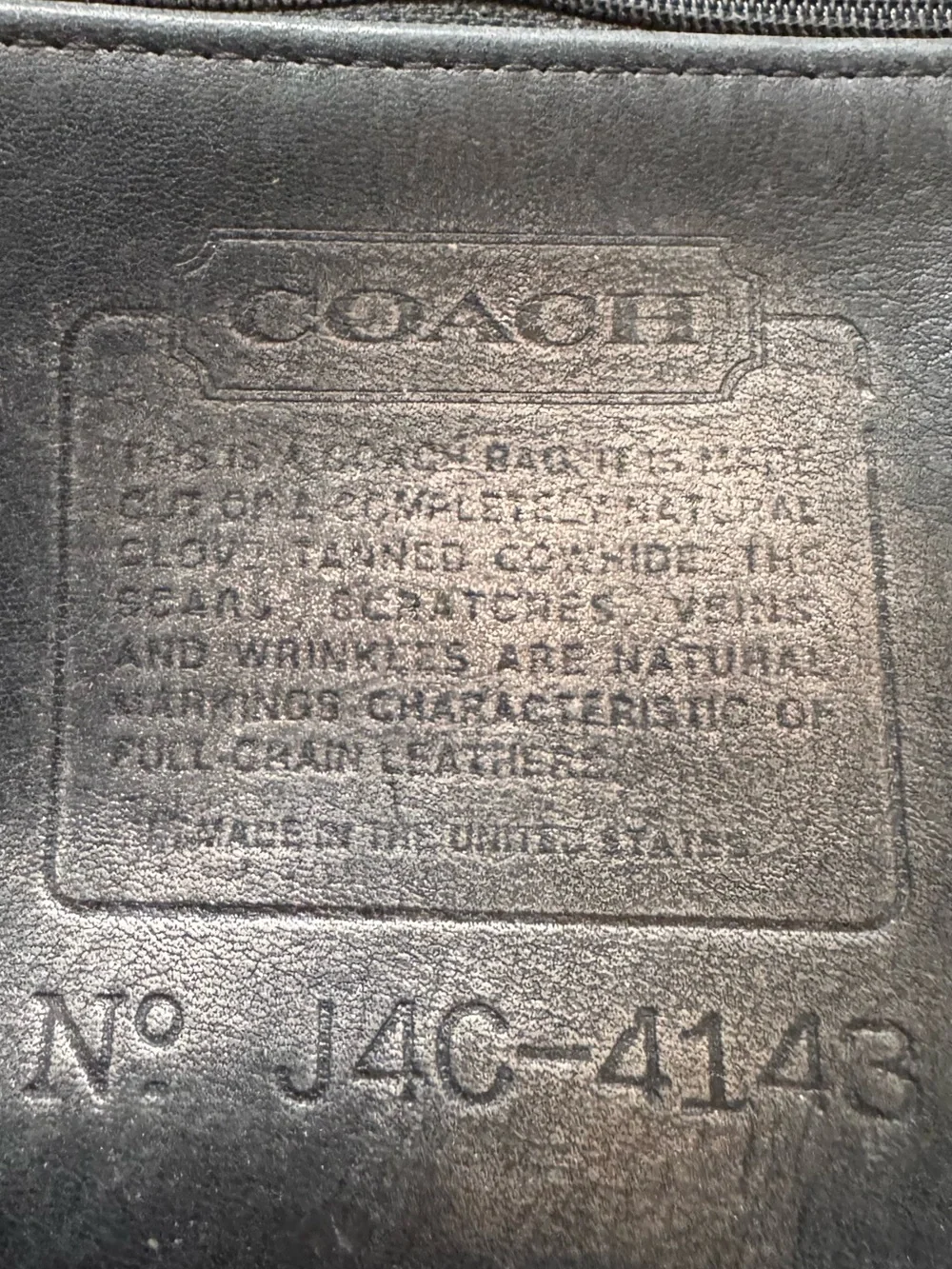 Coach selling beautiful